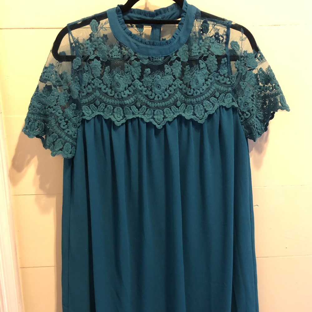 Vici blue dress